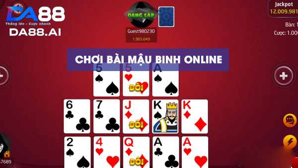 Chơi bài mậu binh online miễn phí trên di động