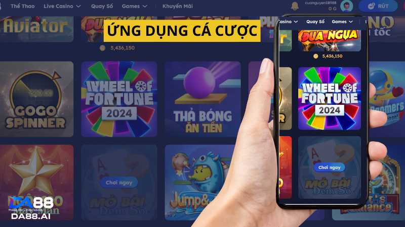 App cá cược với vai trò cực kỳ tiện lợi